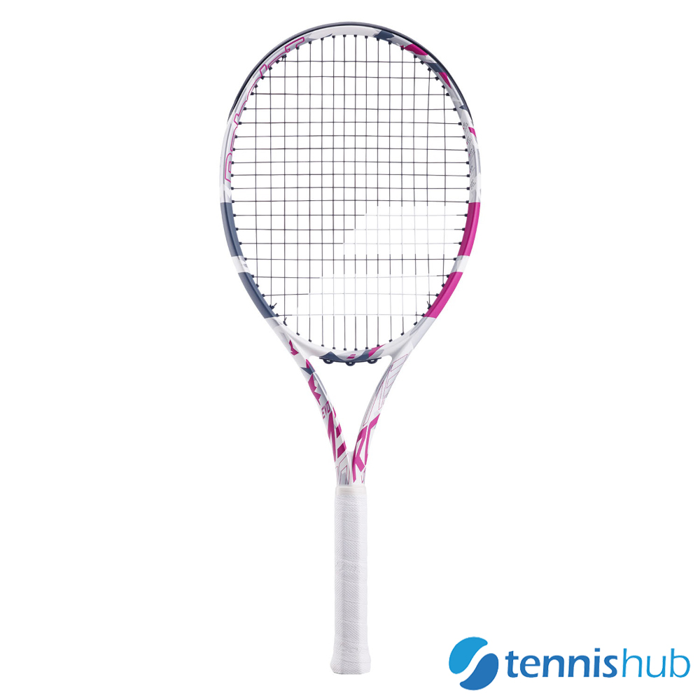 Babolat EVO Aero Lite Pink Tennis Racket (with strings)