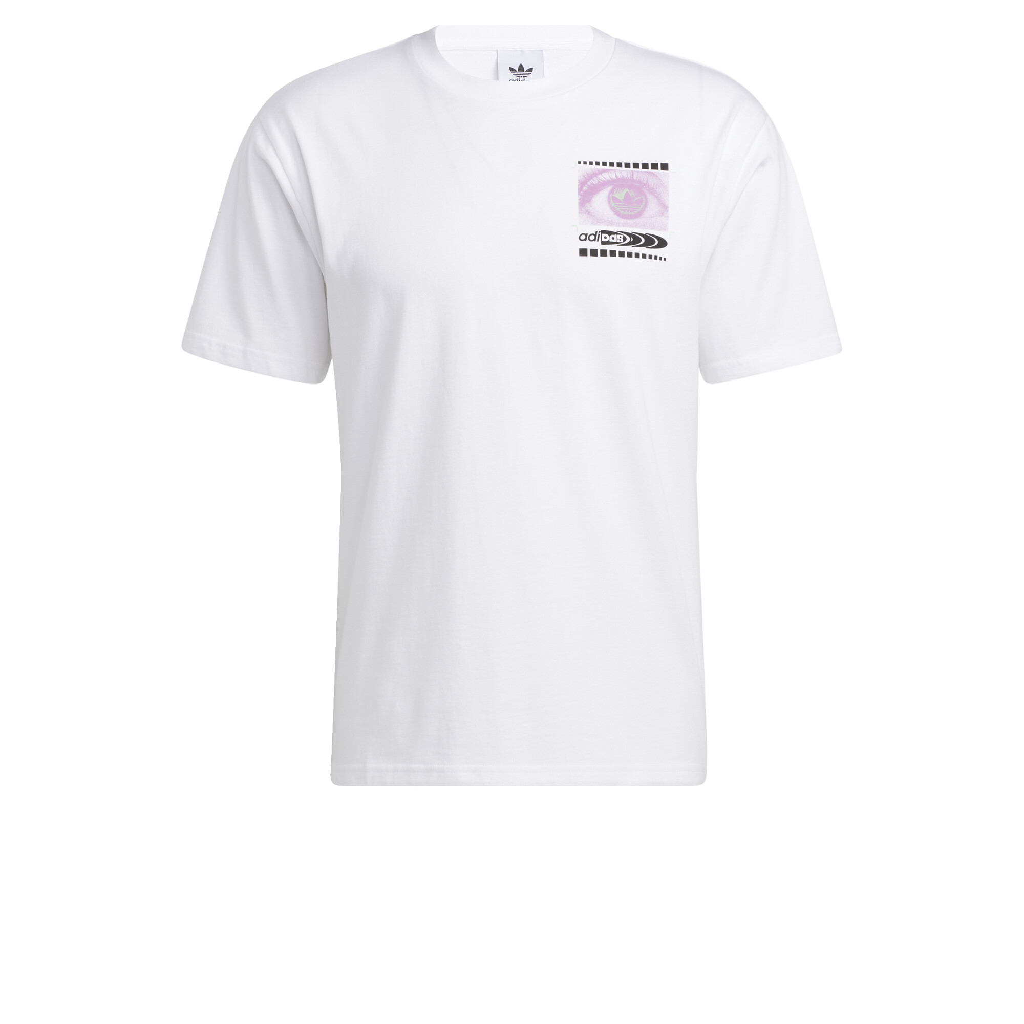 adidas Lifestyle Hypersport Trefoil Vision Tee Men White HI2990