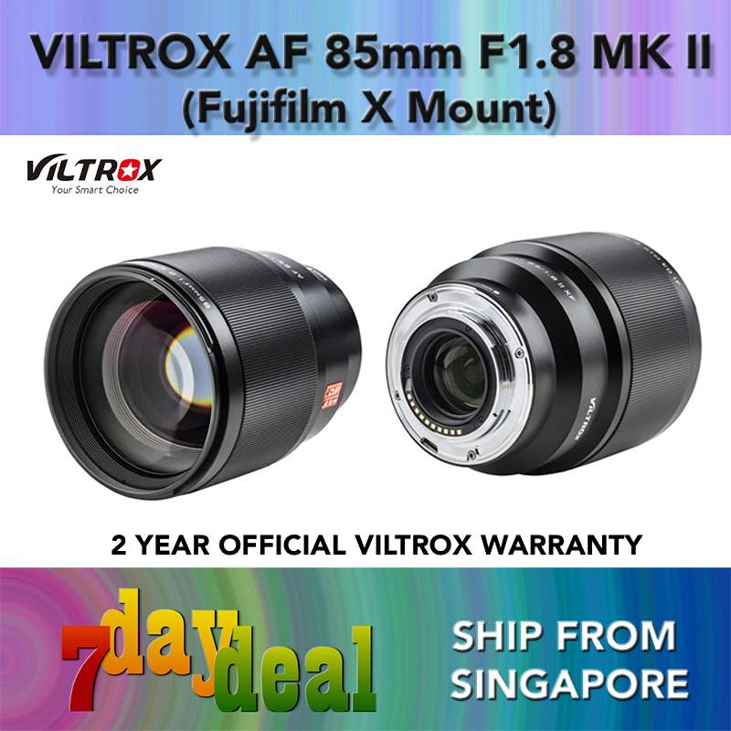 Viltrox AF 85mm f1.8 Mark II XF Lens for Fujifilm X Mount Camera (85 f/1.8 1.8)
